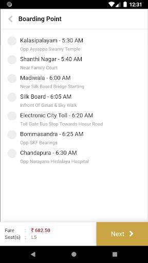 KMS Travels - Online Bus Tickets Booking screenshot 5