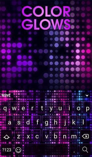 Color Glows Animated Keyboard स्क्रीनशॉट 2
