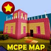 Find The Button: Houses Edition. MCPE Map logo