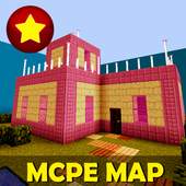 Find The Button: Houses Edition. MCPE Map 1.0