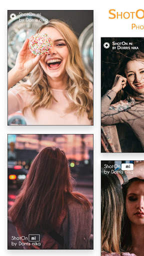 Shot On Stamp for Mi: Watermark Camera & Gallery screenshot 2