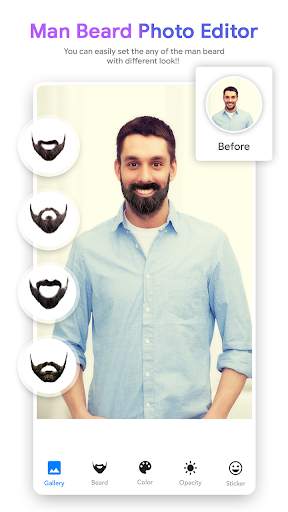 Beard Photo Editor screenshot 1