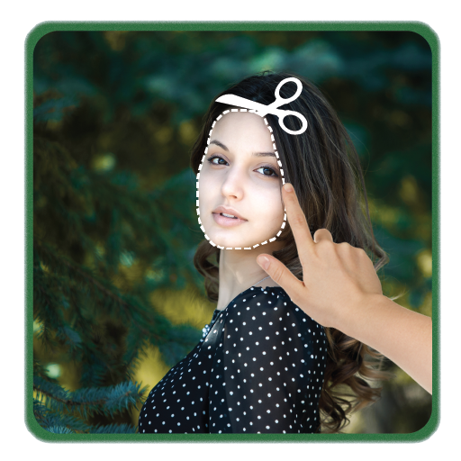 Cut Out Background : Cut Paste photos eraser icon