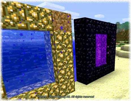 Portal Mod in Minecraft PE screenshot 1