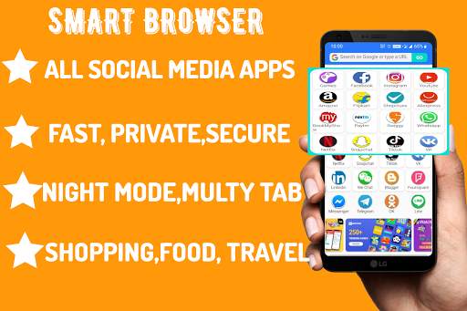 New Browser 2020-Fast Private & Secure screenshot 1