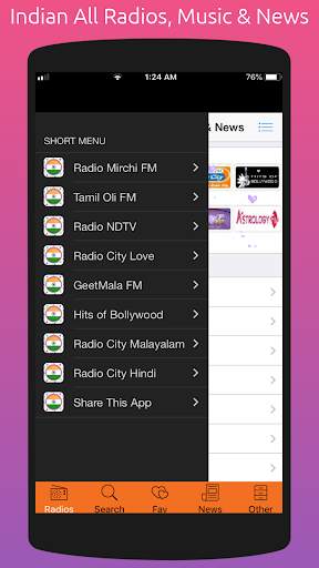 Indian All Radios, Music & All Indian Newspapers screenshot 14