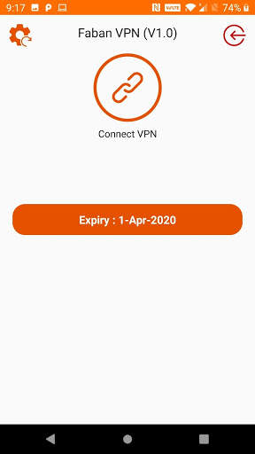 Faban VPN screenshot 2