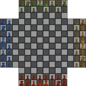 Free 4 Player Chess icon