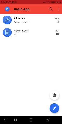 Basic App : Voice Calling & Chats screenshot 3