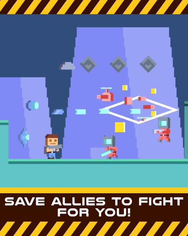 Plasma Dash - Run And Gun Endless Arcade game скриншот 6