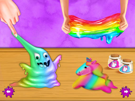 Rainbow Unicorn DIY Slime screenshot 2