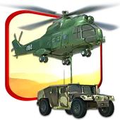 軍のヘリコプター飛行のパイロット icon