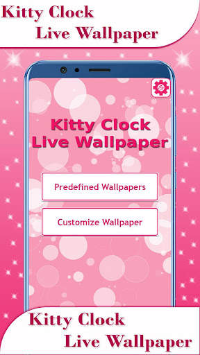 Kitty Clock Live Wallpaper screenshot 2