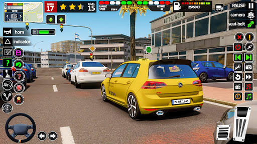 Offroad Taxi Driving Game 3d screenshot 2