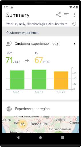 Nokia Customer Insights Mobile screenshot 4