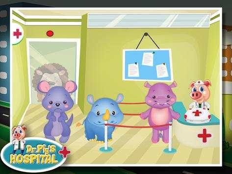 Dr. Pig's Hospital - Kids Game screenshot 6