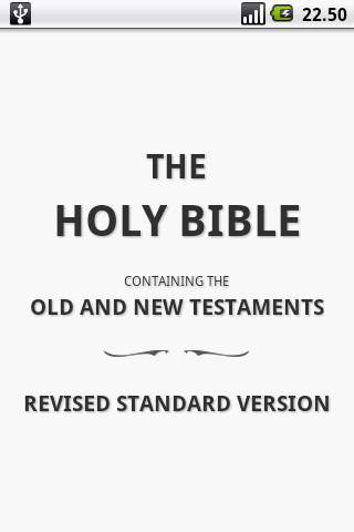 Holy Bible (RSV) screenshot 1