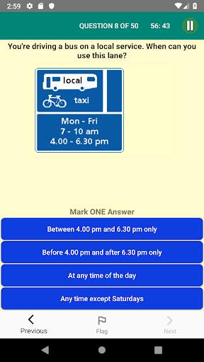 PCV / Coach / BUS Theory Test screenshot 6