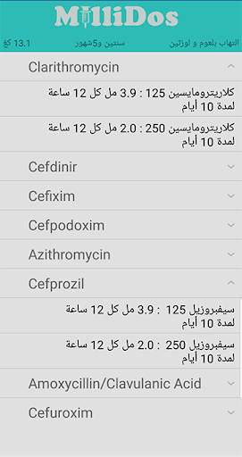 ميلليدوز - جرعات الأدوية 4 تصوير الشاشة