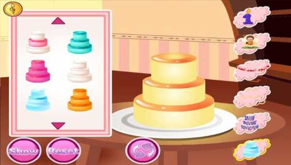 Cake Christmas Decoration game screenshot 1
