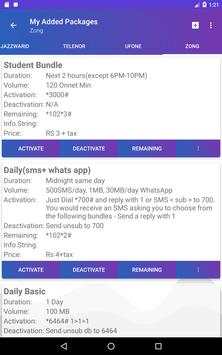 Mobile Packages Pakistan скриншот 15