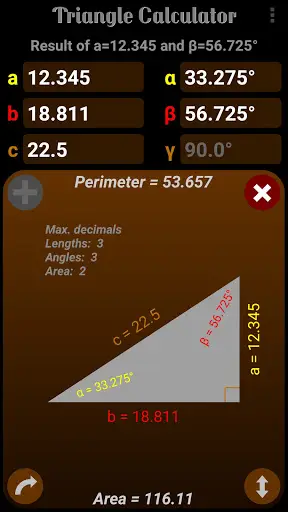 Triangle Calculator screenshot 8
