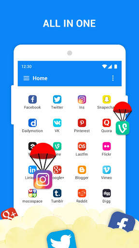 Messenger for all Social apps - New Messages screenshot 1