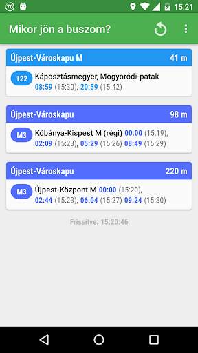 Mikor jön a buszom? - Budapest screenshot 2