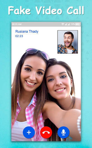 Fake Video Call : Girlfriend FakeTime prank screenshot 2