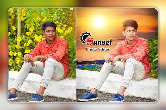 Sunset Photo Editor screenshot 1