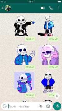 Stickers : Sans and Undertale for Whatsapp screenshot 1
