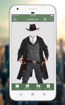 Cowboy Suit Photo Editor 6 تصوير الشاشة