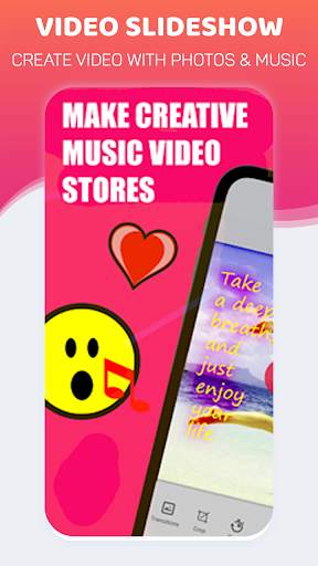 Video Maker - Photo Video with Music and Text screenshot 1
