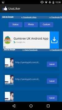 Fb Auto Liker - Get fb likes screenshot 3