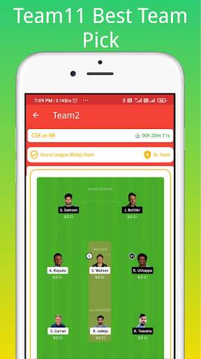Fantasy guide for Dream11, My11Circle, MyTeam11 screenshot 4