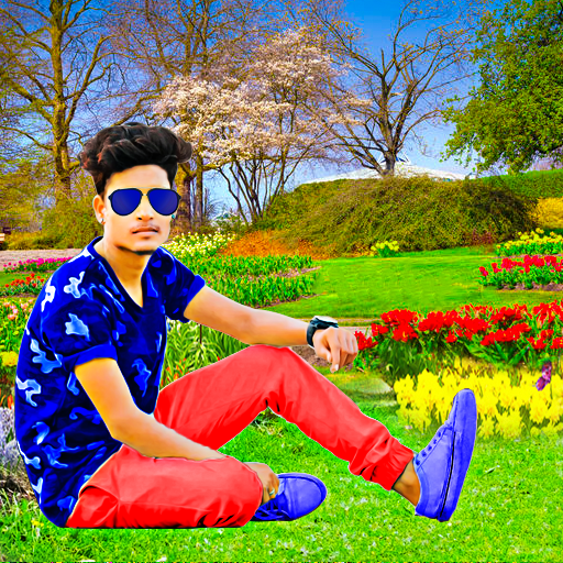Garden photo editor:  frames icon