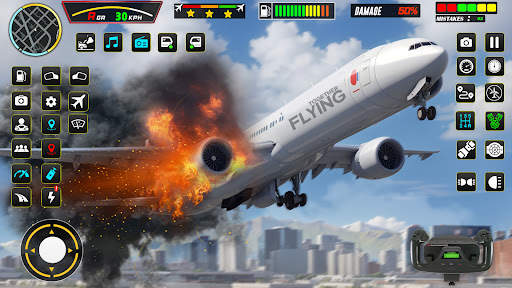 Airplane Games Flight Sim 3D: screenshot 2