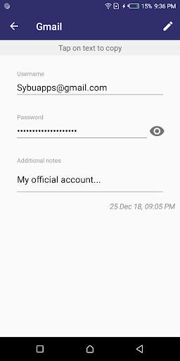 Simple Password Manager screenshot 11