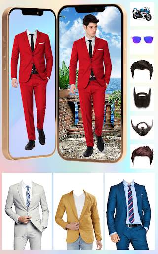 Men Suit Photo Editor New 1 تصوير الشاشة