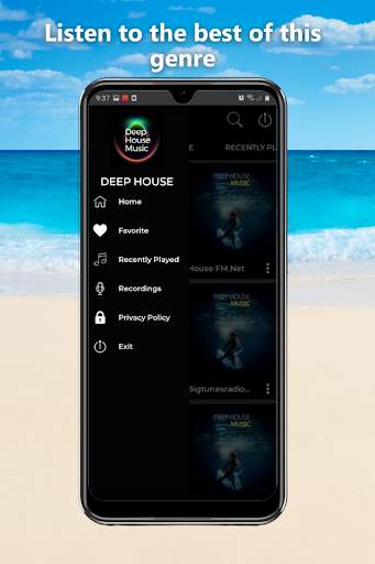 Deep House Music Radio App screenshot 2