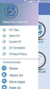 JOB CV MAKER FREE APP screenshot 2