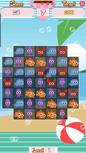 Sea Animal Crush - Fun Bomb Blast screenshot 2