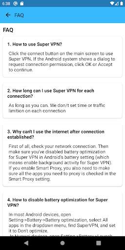Super VPN - Free VPN Client screenshot 6