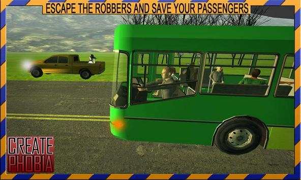 Bus Driving & Robbers Getaway screenshot 3