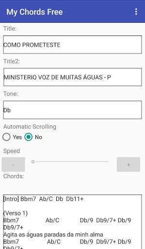 My Chords Free screenshot 7