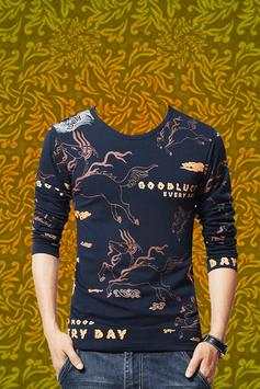 Man T-Shirt Photo Suit screenshot 2