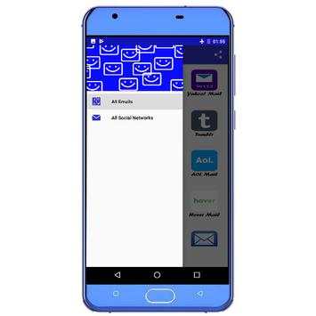 All in one App - Emails & Social Networks screenshot 3