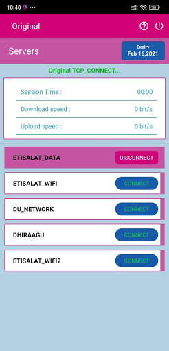 Original VPN screenshot 3