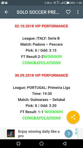 SOLO SOCCER PREDICTIONS screenshot 5