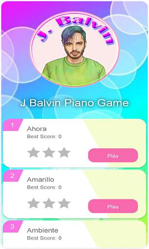 J Balvin Piano Megic game screenshot 1